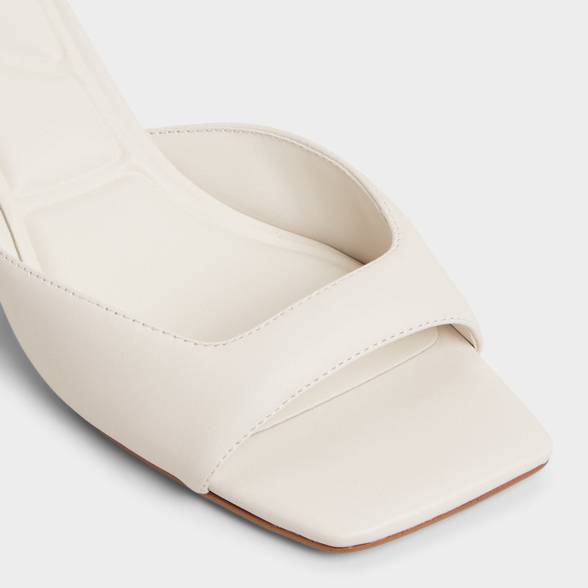 Aneky in White Bone - Heeled mule, Block heel | Aldo Best Seller