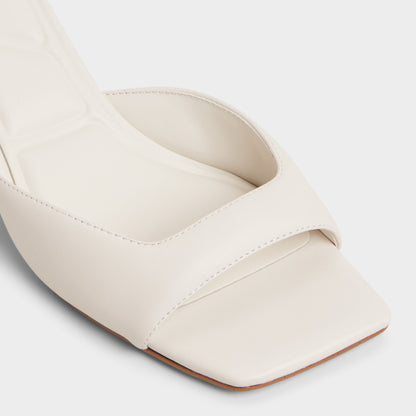Aneky in White Bone - Heeled mule, Block heel | Aldo Best Seller