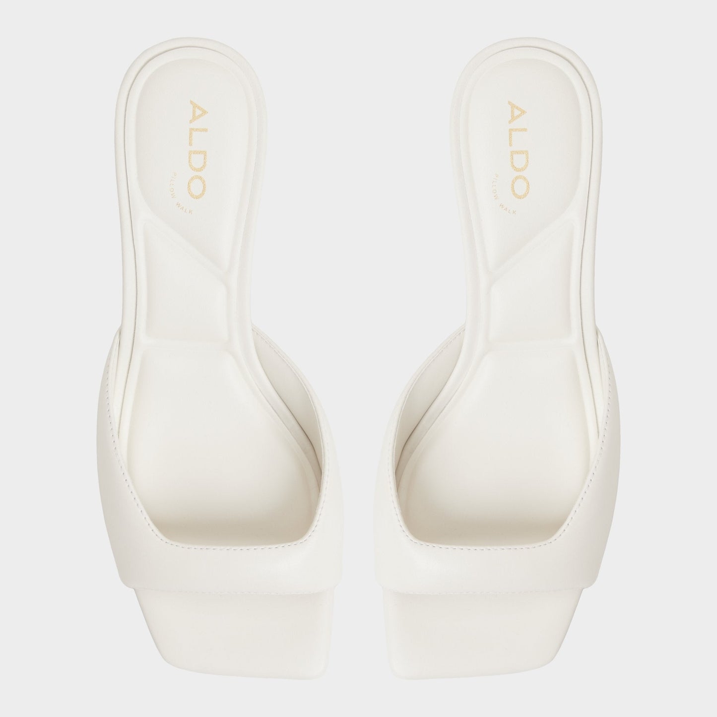 Aneky in White Bone - Heeled mule, Block heel | Aldo Best Seller