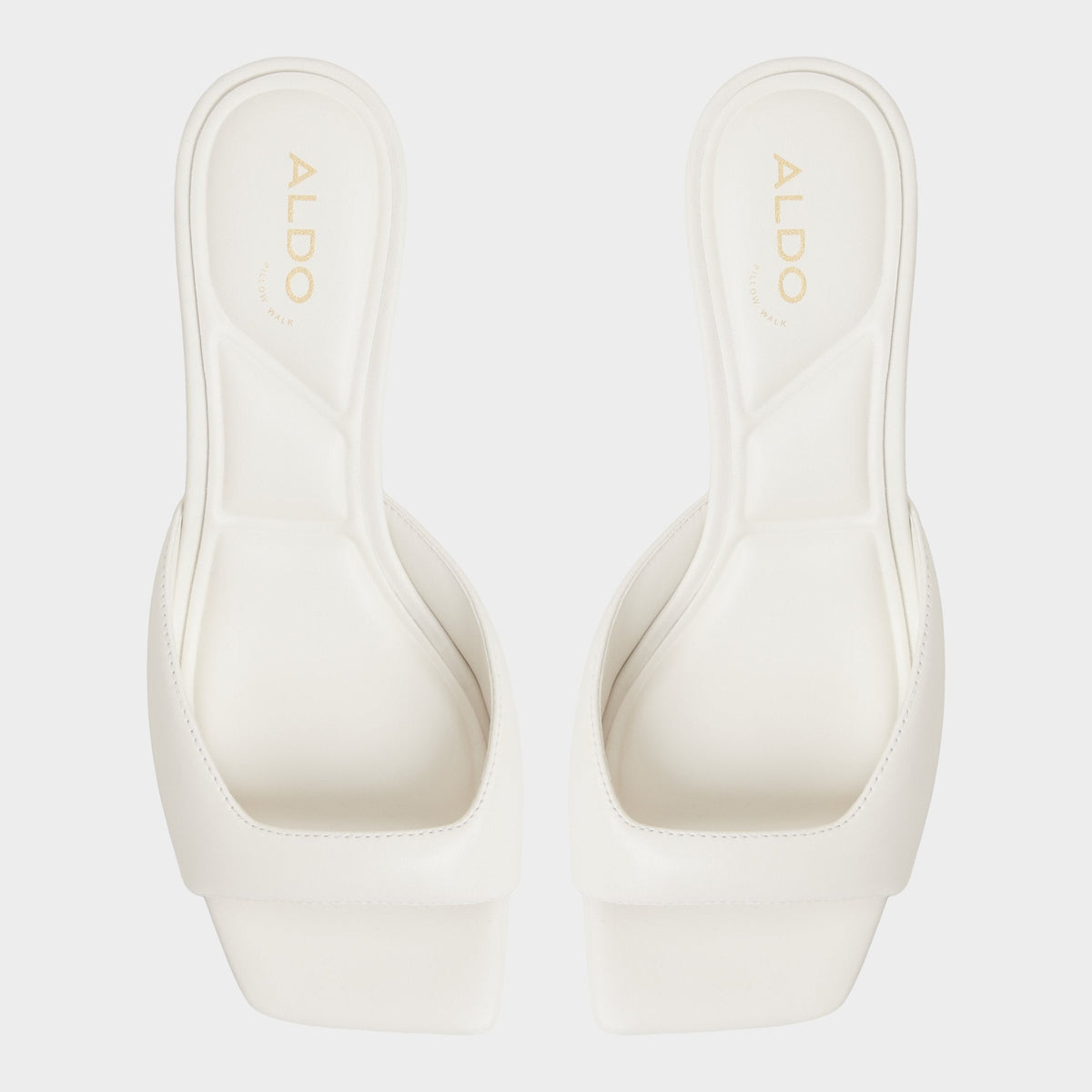 Aneky in White Bone - Heeled mule, Block heel | Aldo Best Seller