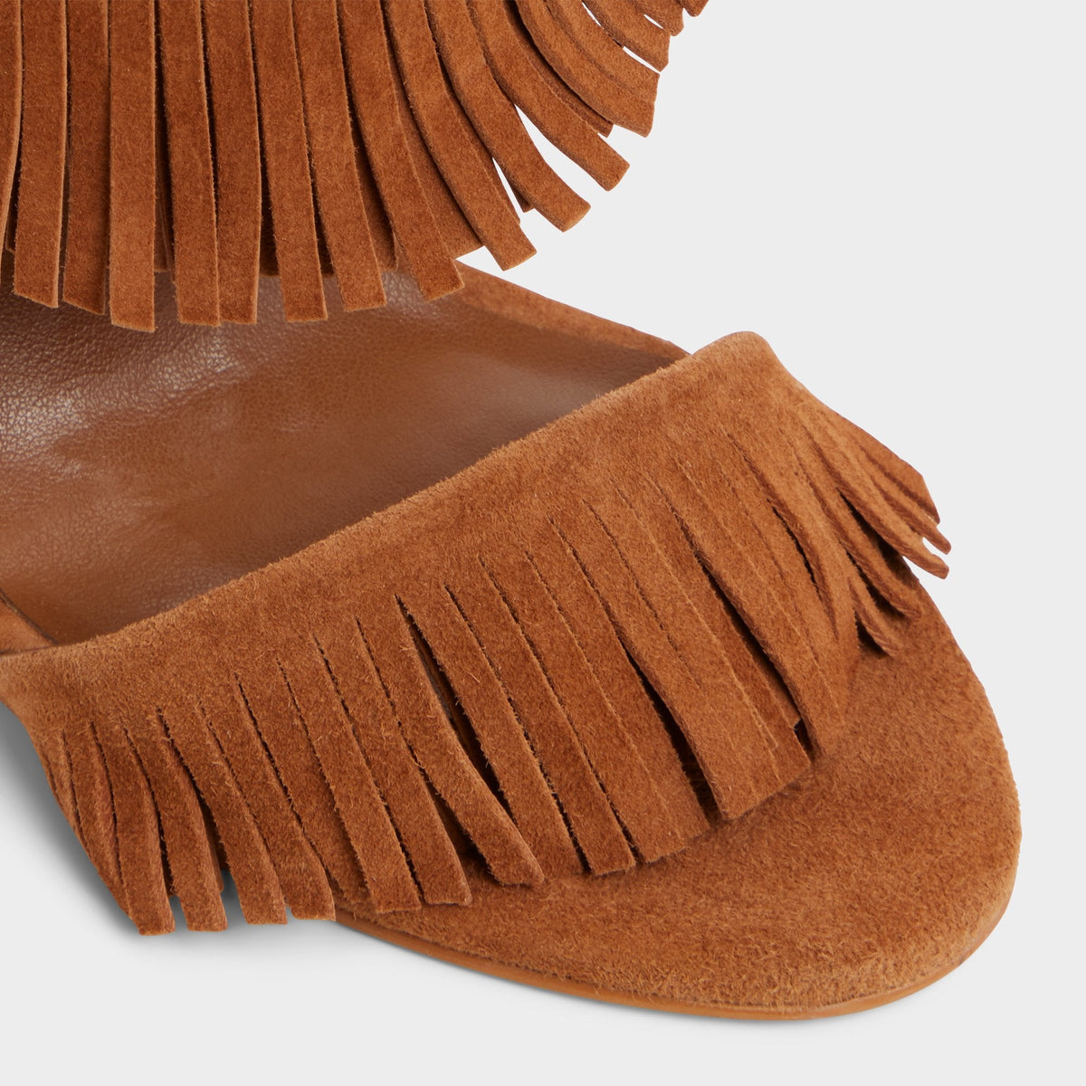 Nahanie in Medium Brown - Heeled mule, Stiletto heel | Aldo Exclusive