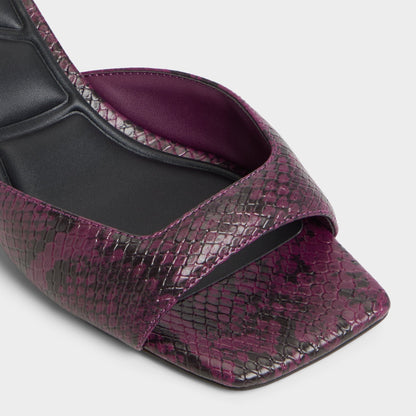 Aneky in Bordo - Heeled mule, Block heel | Aldo Signature