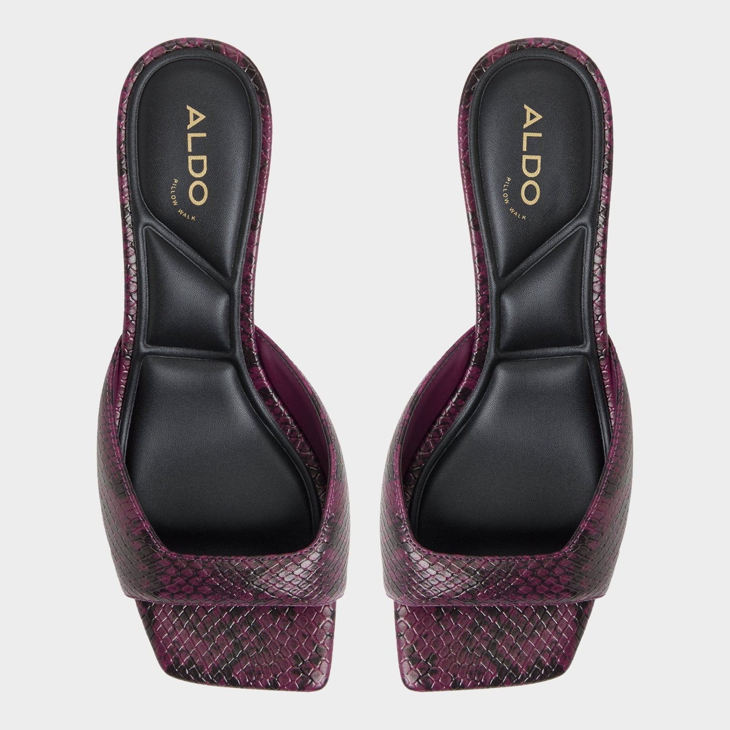 Aneky in Bordo - Heeled mule, Block heel | Aldo Signature