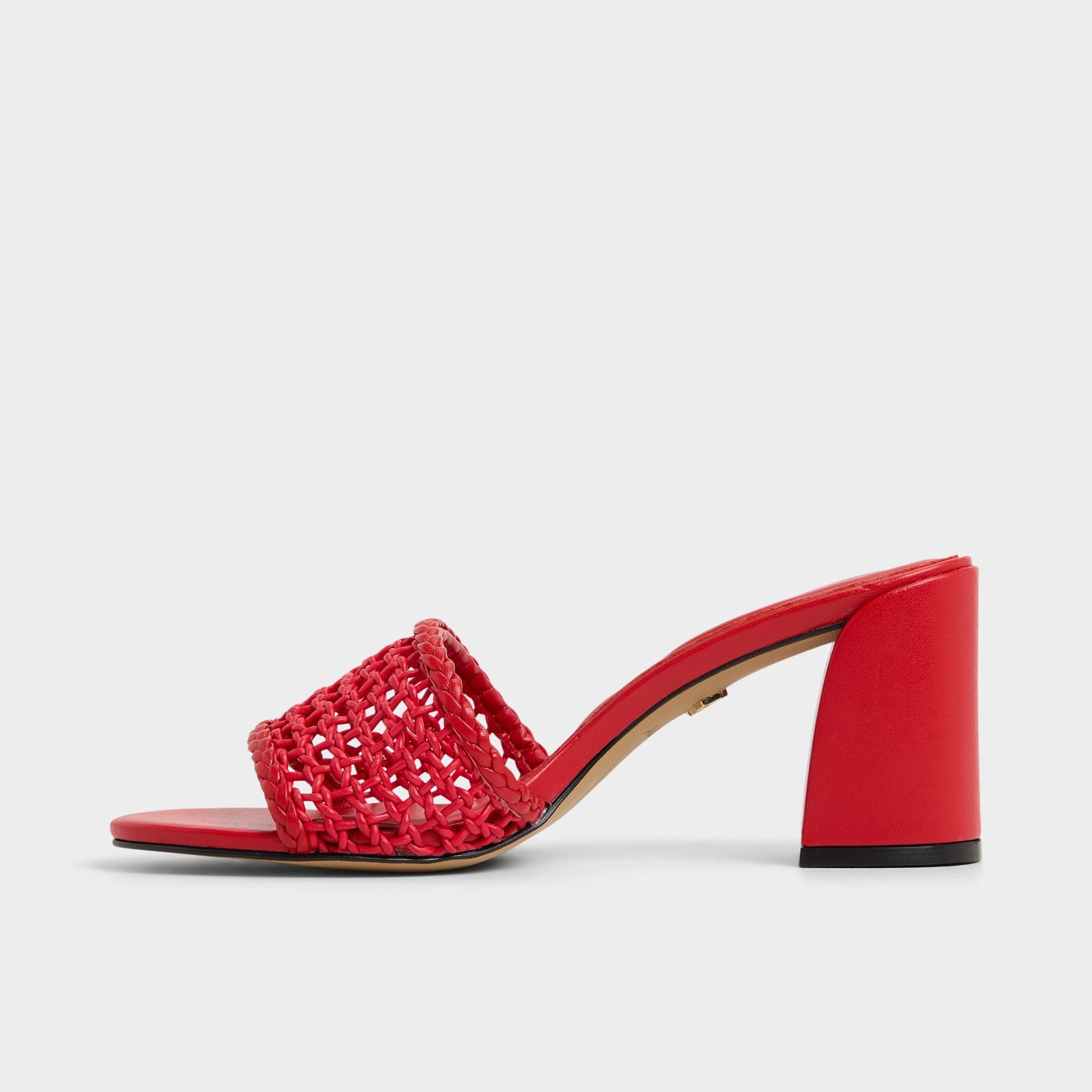 Beachdate Bright Red Women's Block heels - Heeled mule, Block heel | Aldo Classic
