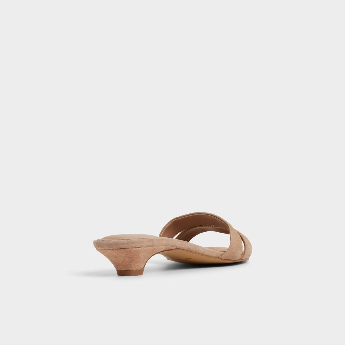 Scarletta Medium Brown Women's Heeled mules - Heeled mule, Kitten heel | Aldo Essential
