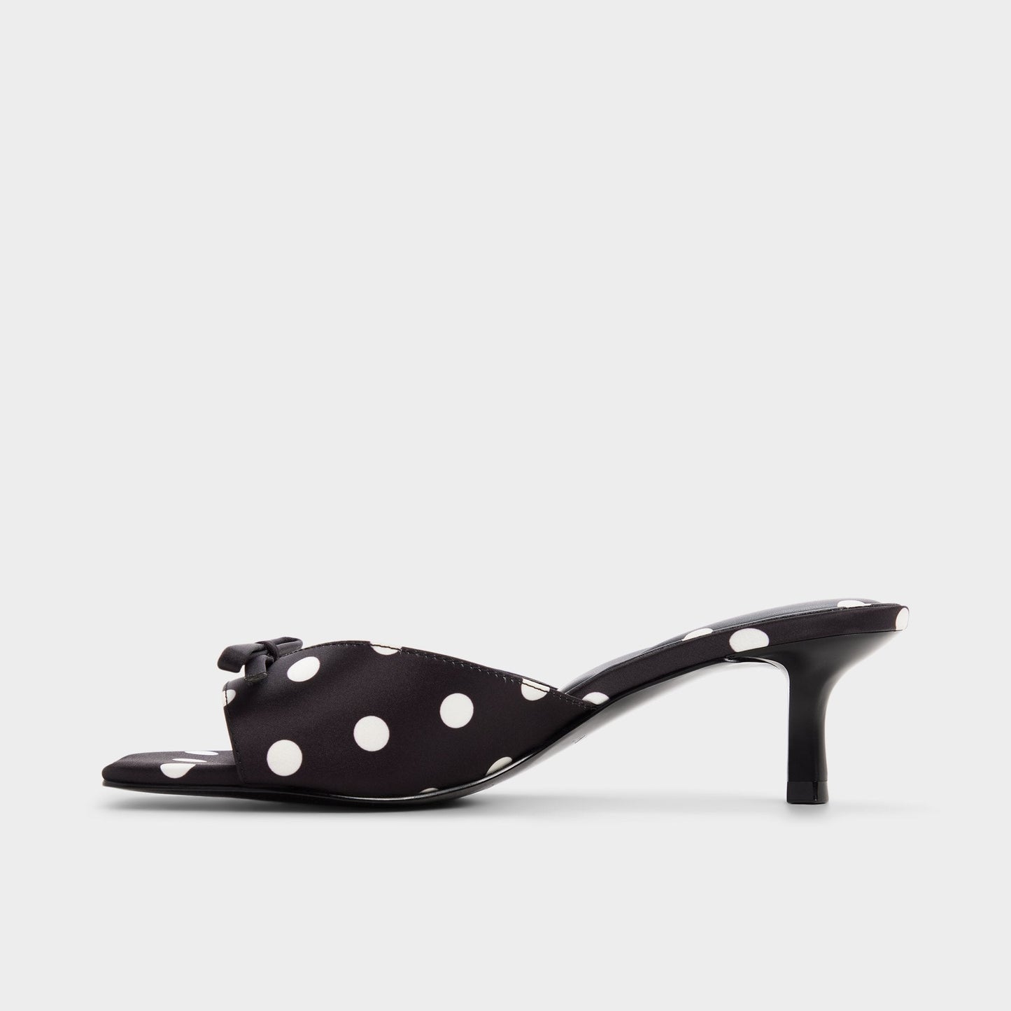 Belerose in Black White - Heeled mule, Stiletto heel | Aldo Premium