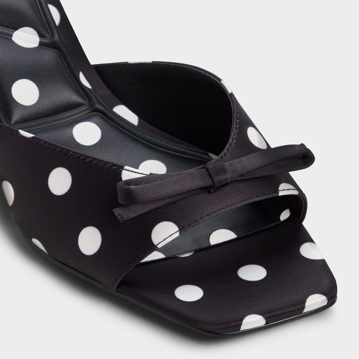 Belerose in Black White - Heeled mule, Stiletto heel | Aldo Premium