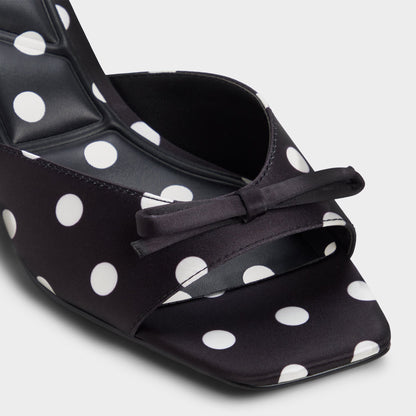 Belerose in Black White - Heeled mule, Stiletto heel | Aldo Premium
