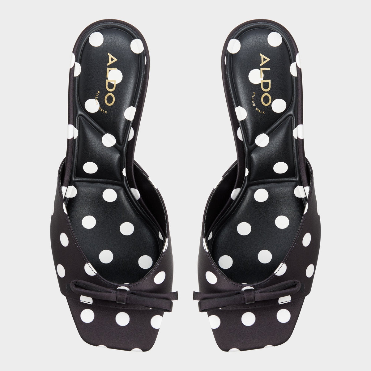 Belerose in Black White - Heeled mule, Stiletto heel | Aldo Premium
