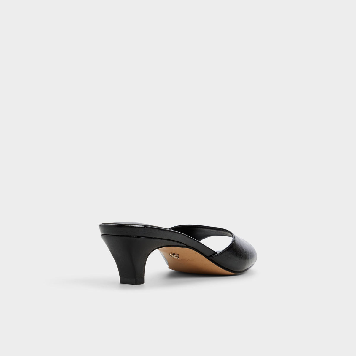 Haeden Black Women's Heeled mules - Heeled mule, Kitten heel | Aldo Featured