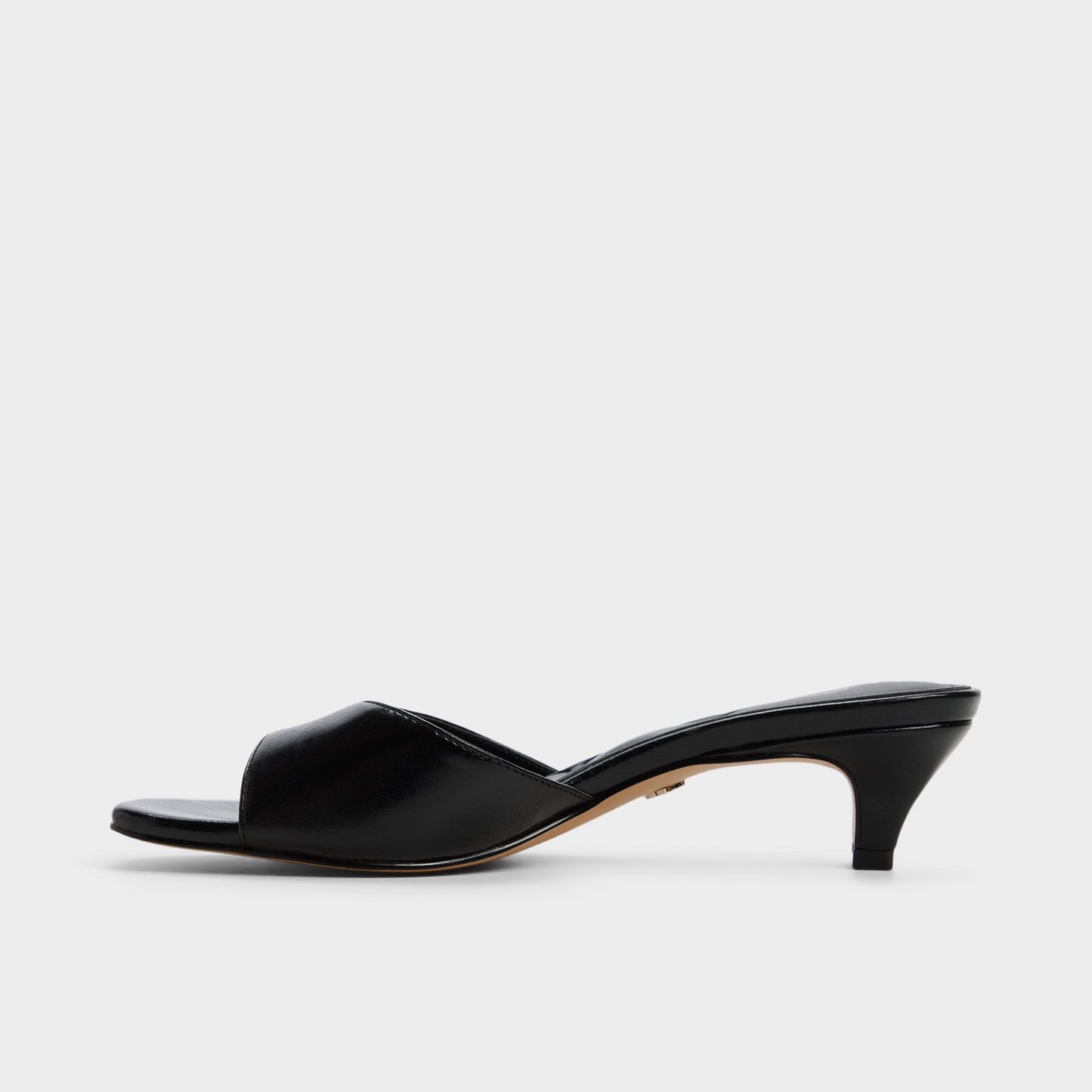 Haeden Black Women's Heeled mules - Heeled mule, Kitten heel | Aldo Featured