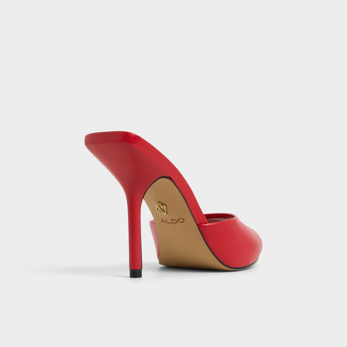 Madelan in Bright Red - Heeled mule, Stiletto heel | Aldo Popular