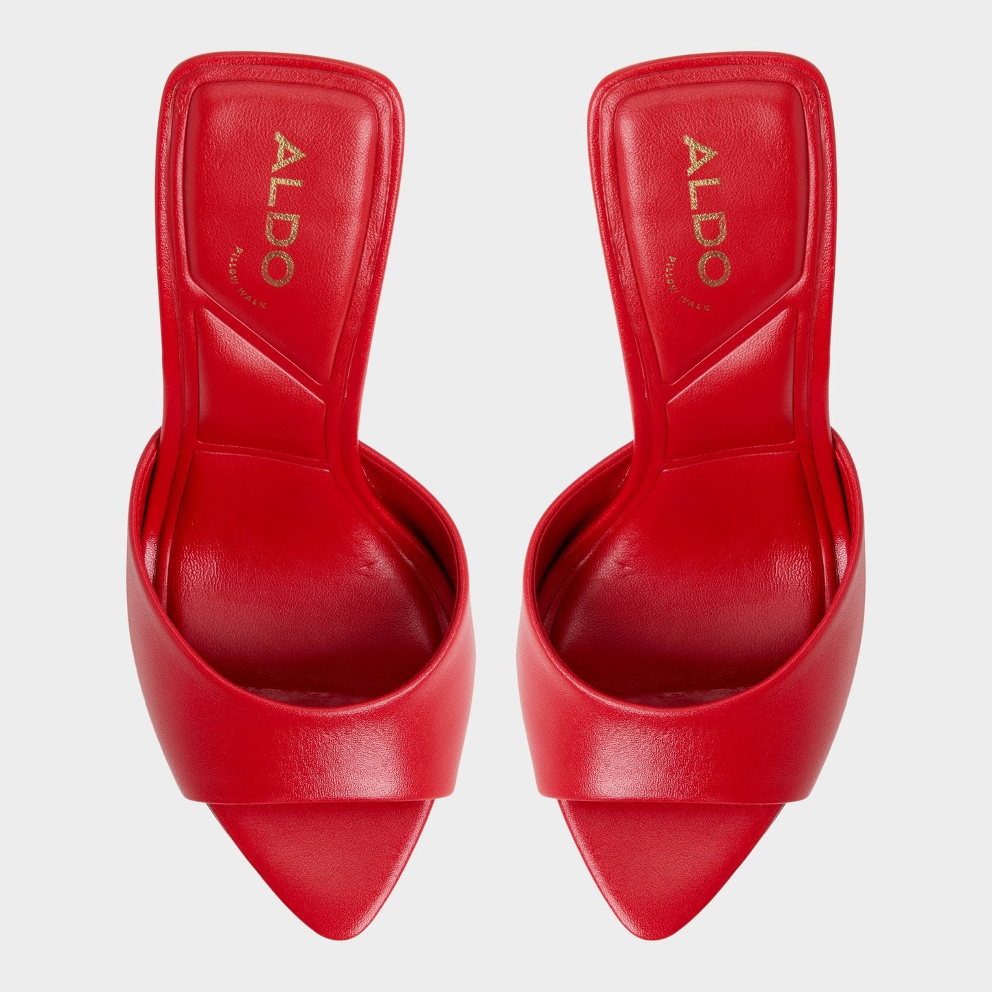 Madelan in Bright Red - Heeled mule, Stiletto heel | Aldo Popular