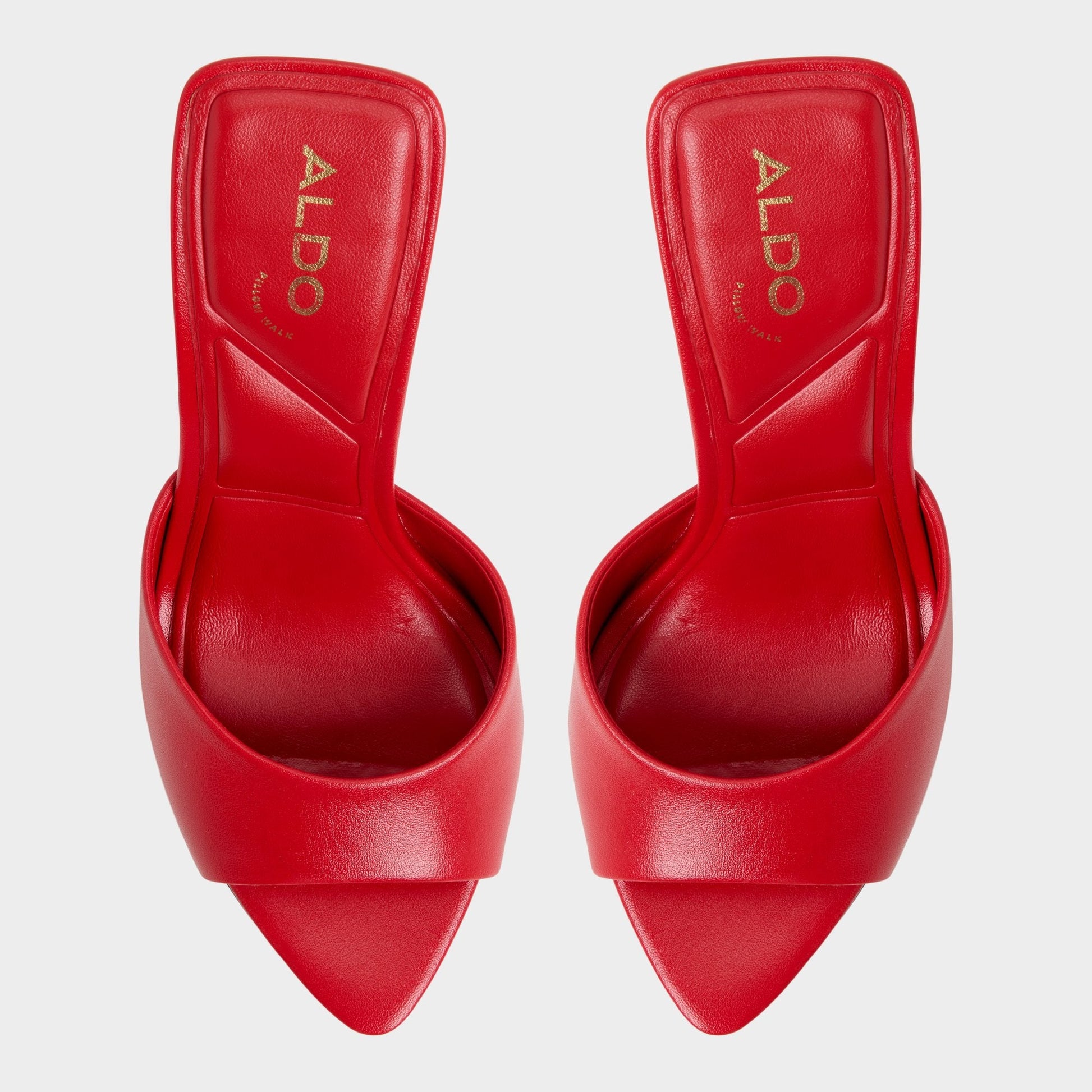 Madelan in Bright Red - Heeled mule, Stiletto heel | Aldo Popular