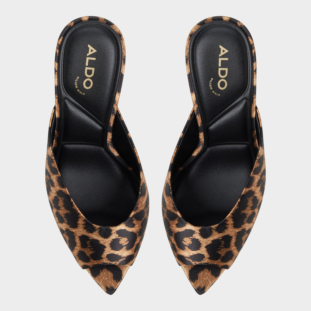 Elenara Brown Multi Women's Heeled mules - Heeled mule, Stiletto heel | Aldo Signature
