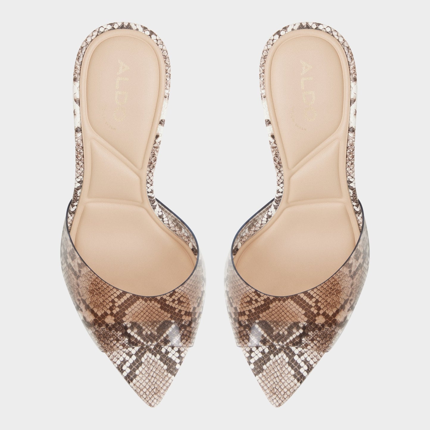 Anitabrilden Other Grey Women's Mule slides - Heeled mule, Stiletto heel | Aldo Classic