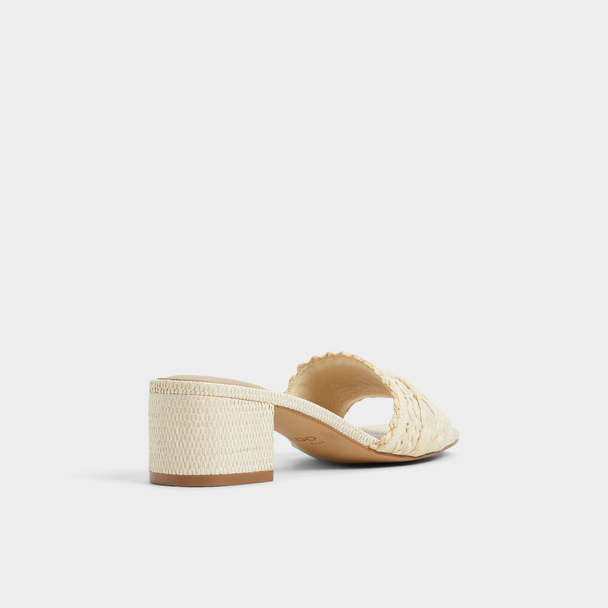 Claudina Natural Women's Block heels - Heeled mule, Block heel | Aldo Premium