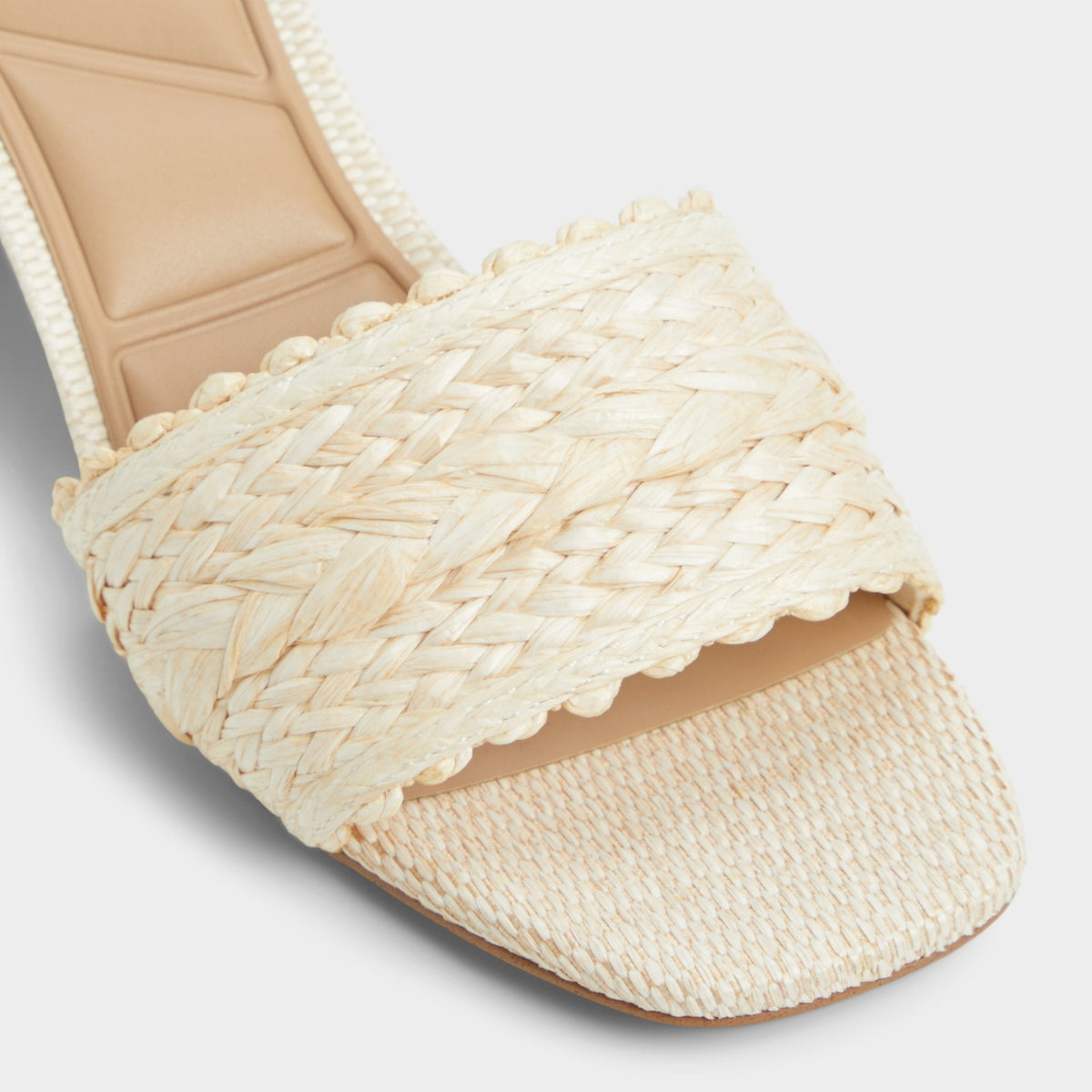 Claudina Natural Women's Block heels - Heeled mule, Block heel | Aldo Premium