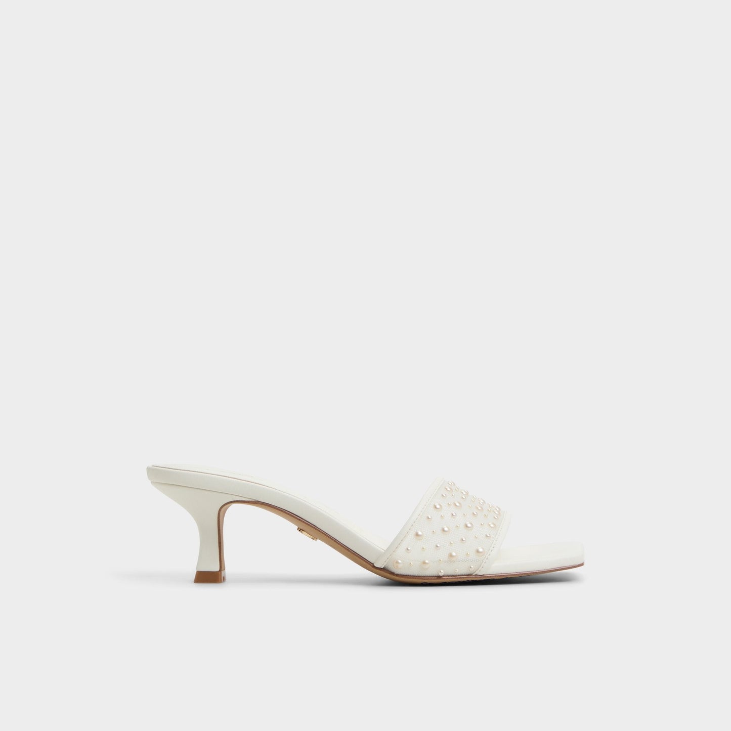 Pearlia White Women's Heeled mules - Heeled mule | Aldo Featured