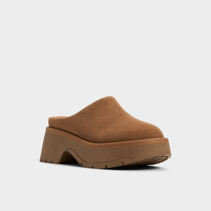 Academia Camel Women's Cold Weather Shoes - Heeled mule, Lug sole | Aldo Popular