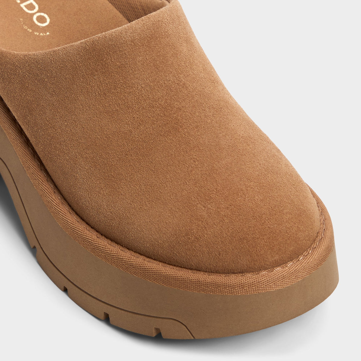 Academia Camel Women's Cold Weather Shoes - Heeled mule, Lug sole | Aldo Popular