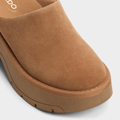 Academia Camel Women's Cold Weather Shoes - Heeled mule, Lug sole | Aldo Popular