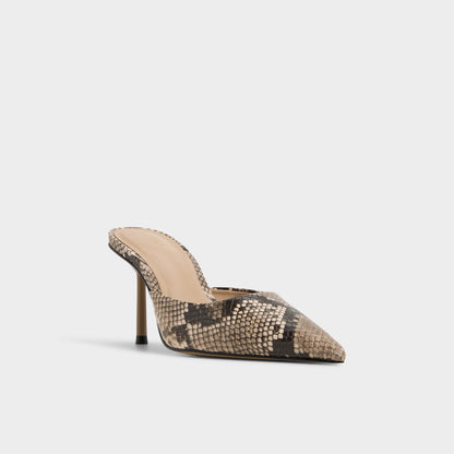 Beatrixy Python Women's Heeled mules - Heeled mule, Stiletto heel | Aldo Trending