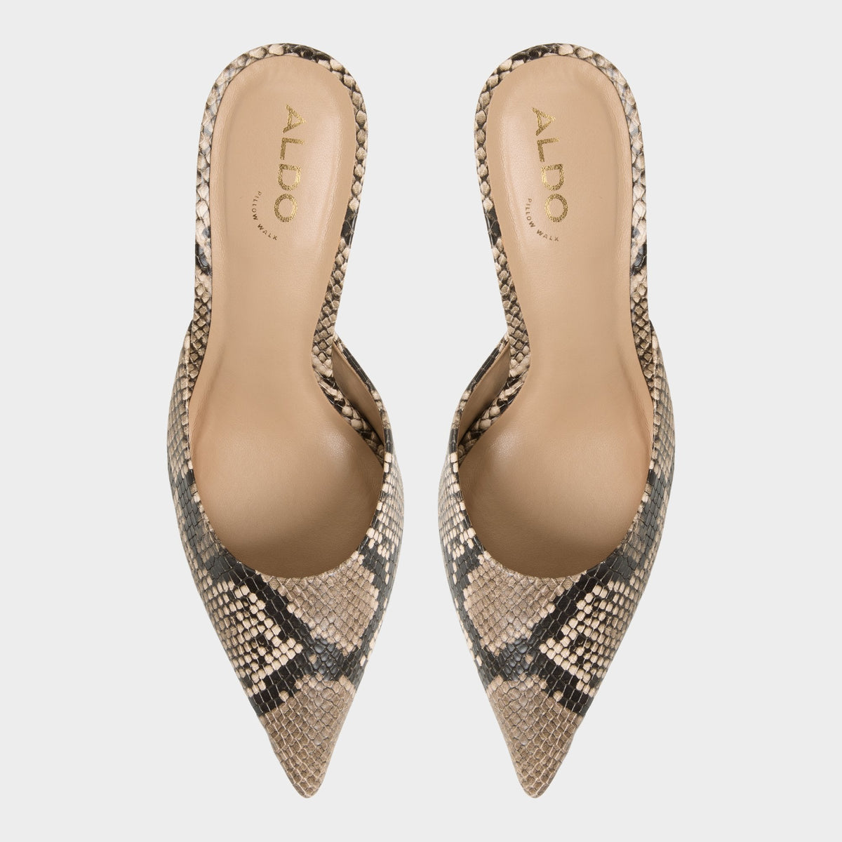 Beatrixy Python Women's Heeled mules - Heeled mule, Stiletto heel | Aldo Trending