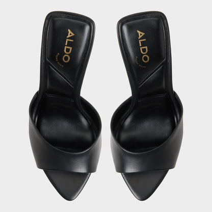 Madelan in Black - Heeled mule, Stiletto heel | Aldo Recommended