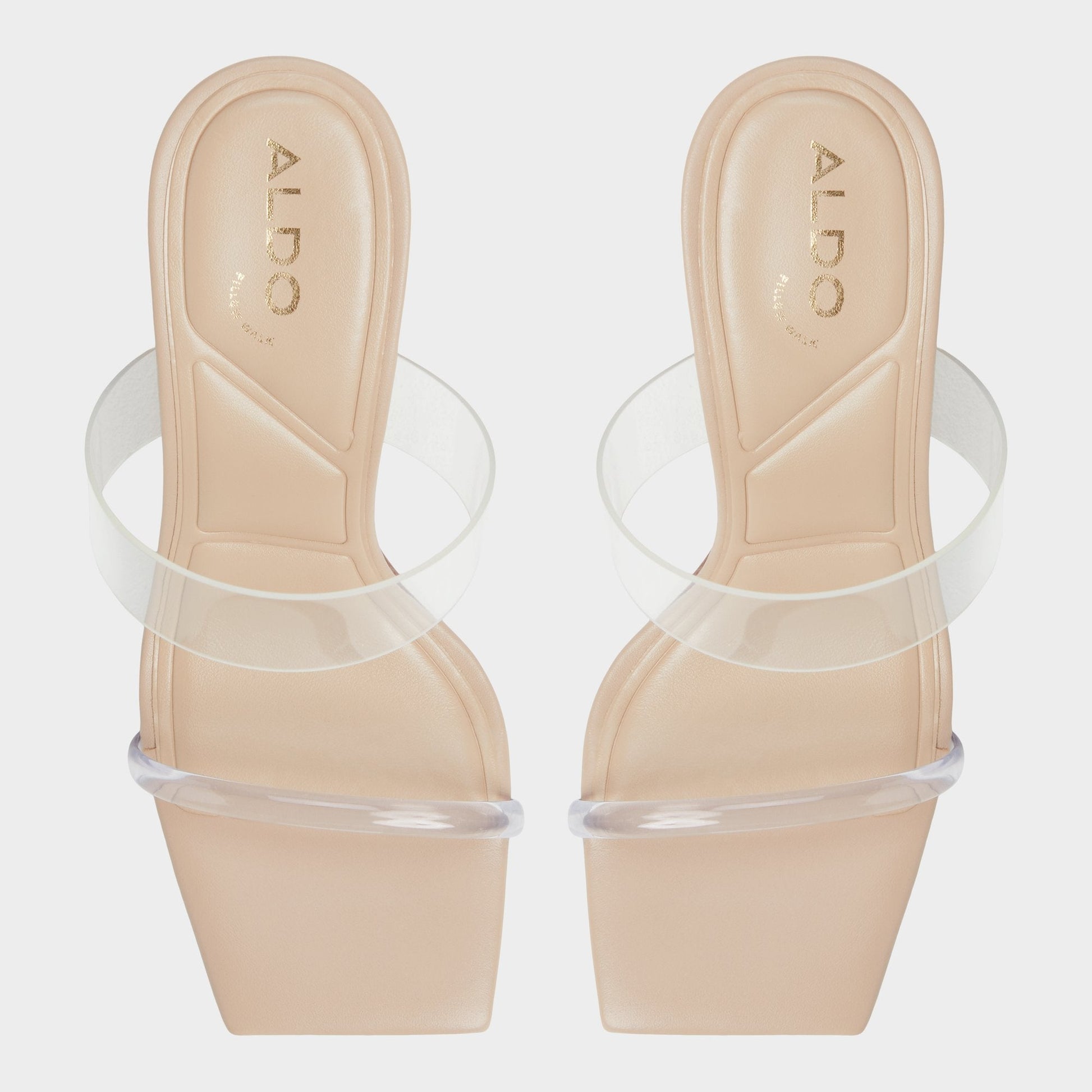Calley Tan Women's Heeled mules - Heeled mule, Block heel | Aldo Exclusive