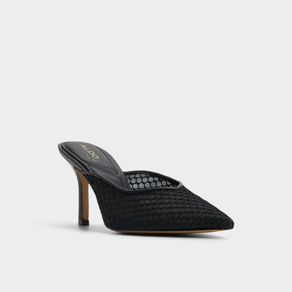 Gamilia Black Women's Kitten heels - Heeled mule, Kitten heel | Aldo Signature