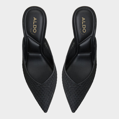 Gamilia Black Women's Kitten heels - Heeled mule, Kitten heel | Aldo Signature