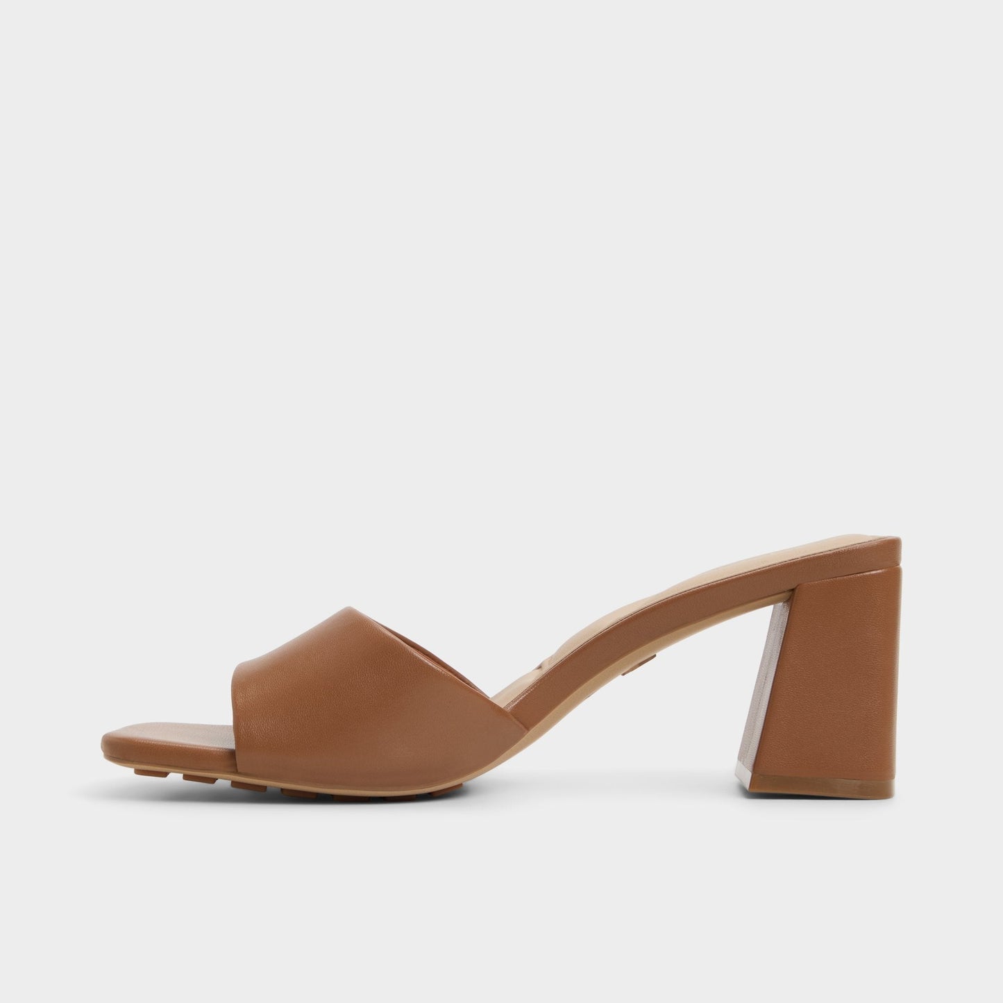 Tisha Tan Women's Heeled mules - Heeled mule, Block heel | Aldo Classic