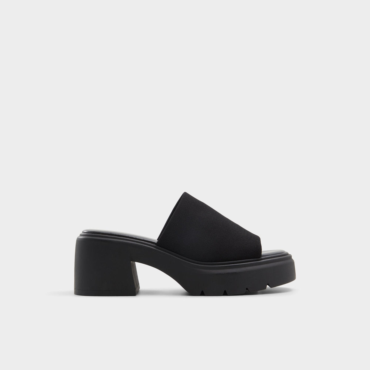 Harrietta Black Women's Wedges - Heeled mule, Block heel | Aldo New
