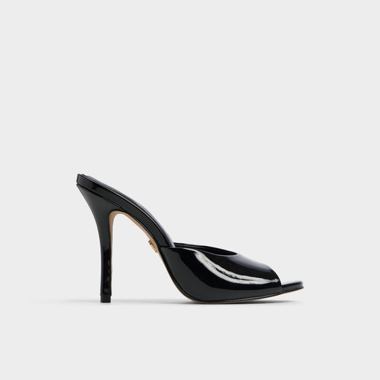 Fidelia Black Women's Heeled mules - Heeled mule | Aldo Popular