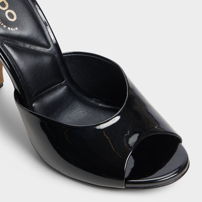 Fidelia Black Women's Heeled mules - Heeled mule | Aldo Popular