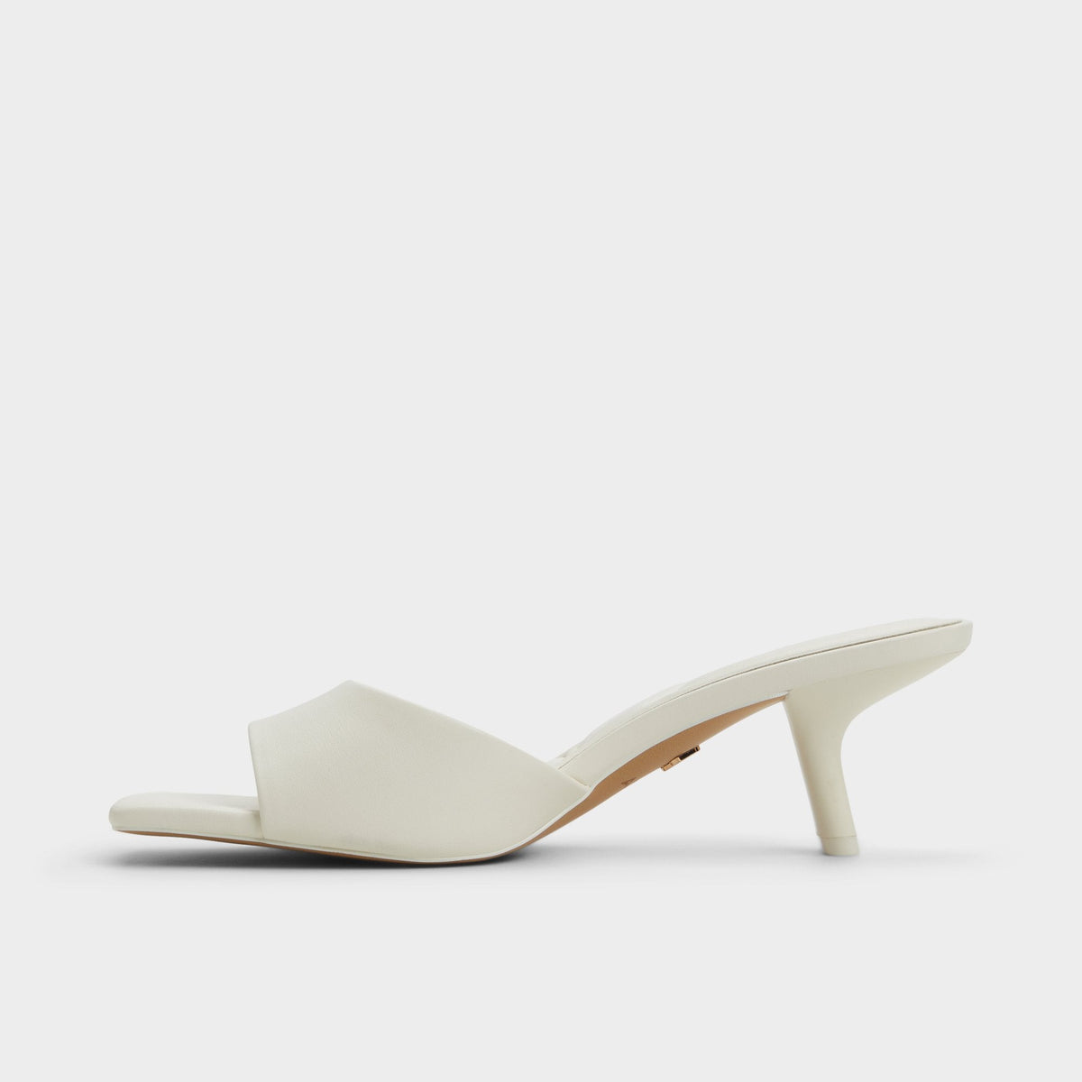 Enchanting White Women's Heeled mules - Heeled mule, Kitten heel | Aldo Trending