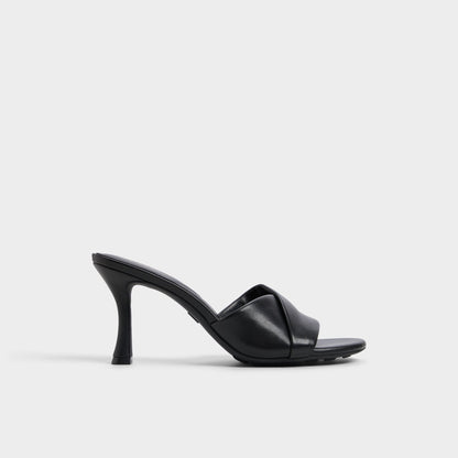 Lyhanna Black Women's Heeled mules - Heeled mule, Stiletto heel | Aldo Exclusive