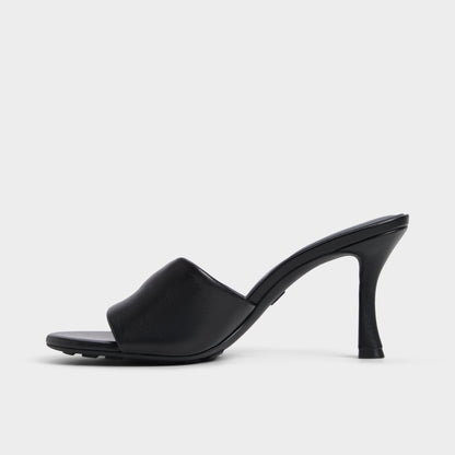 Lyhanna Black Women's Heeled mules - Heeled mule, Stiletto heel | Aldo Exclusive