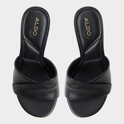 Lyhanna Black Women's Heeled mules - Heeled mule, Stiletto heel | Aldo Exclusive