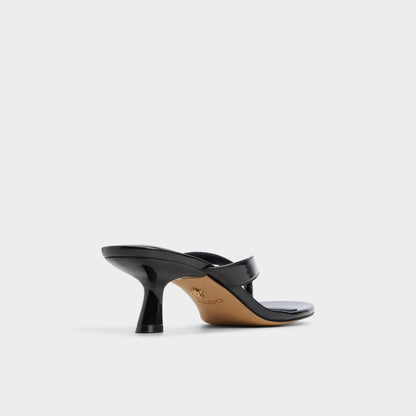 Jump Black Women's Strappy sandals - Heeled flip flop, Kitten heel | Aldo New