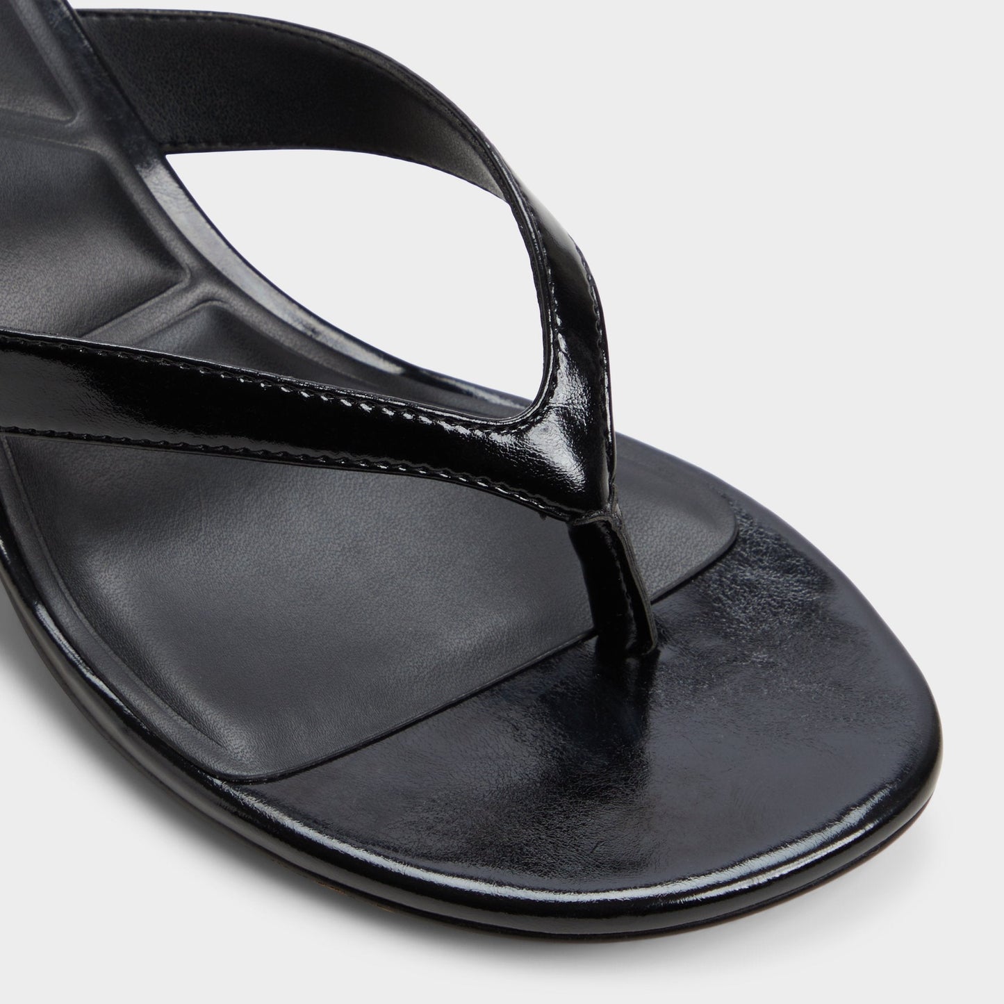 Jump Black Women's Strappy sandals - Heeled flip flop, Kitten heel | Aldo New