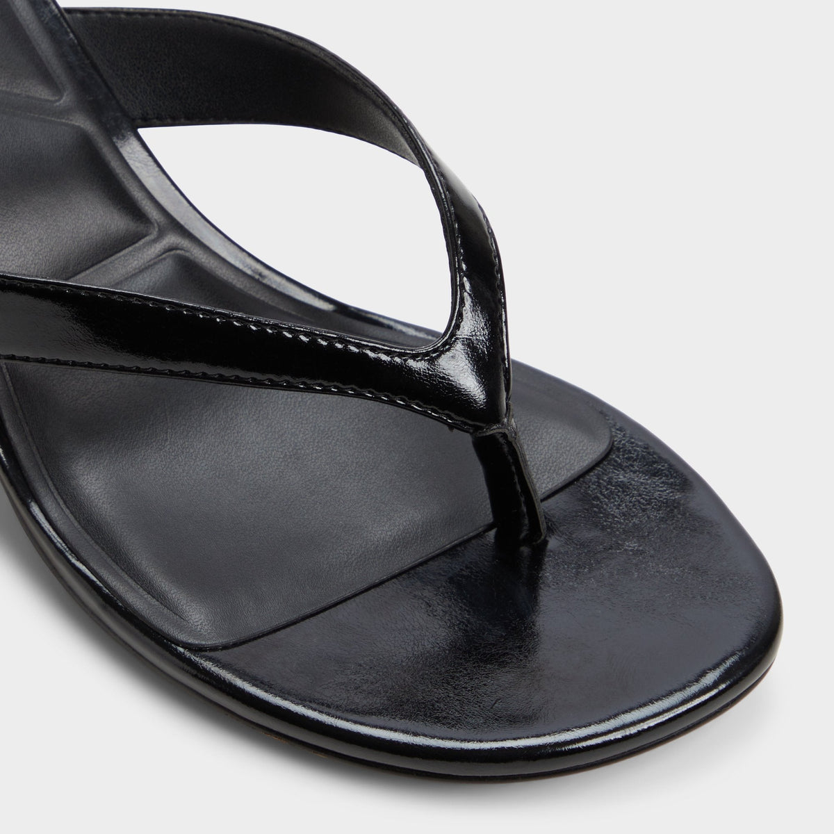 Jump Black Women's Strappy sandals - Heeled flip flop, Kitten heel | Aldo New