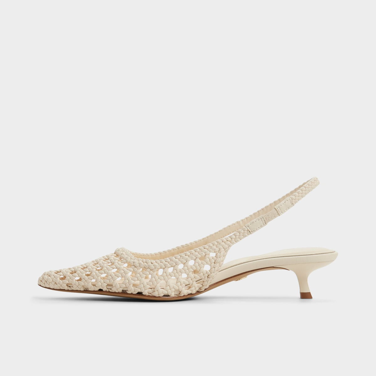 Violettia in Light Beige - Sling back high heel, Kitten heel | Aldo Popular