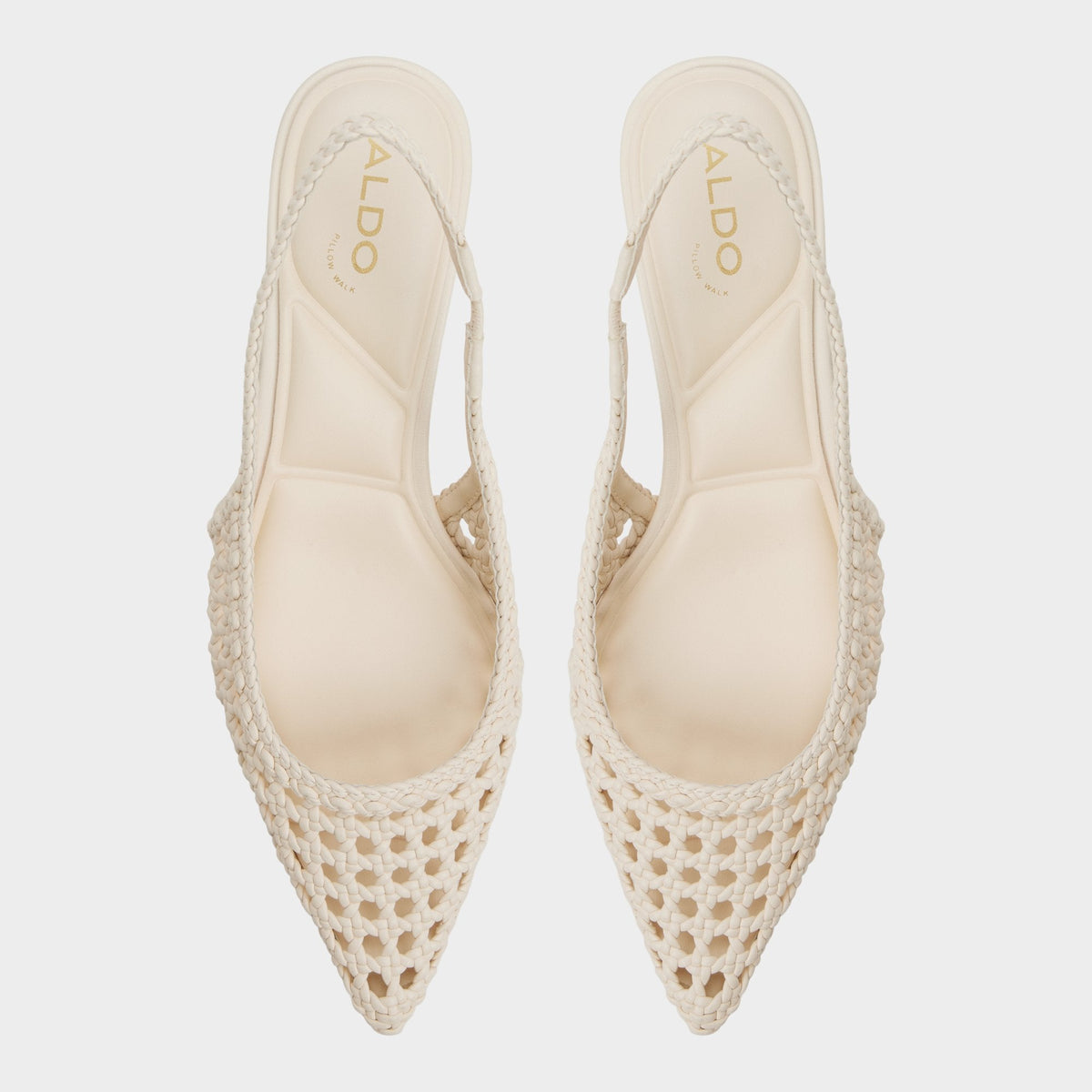 Violettia in Light Beige - Sling back high heel, Kitten heel | Aldo Popular