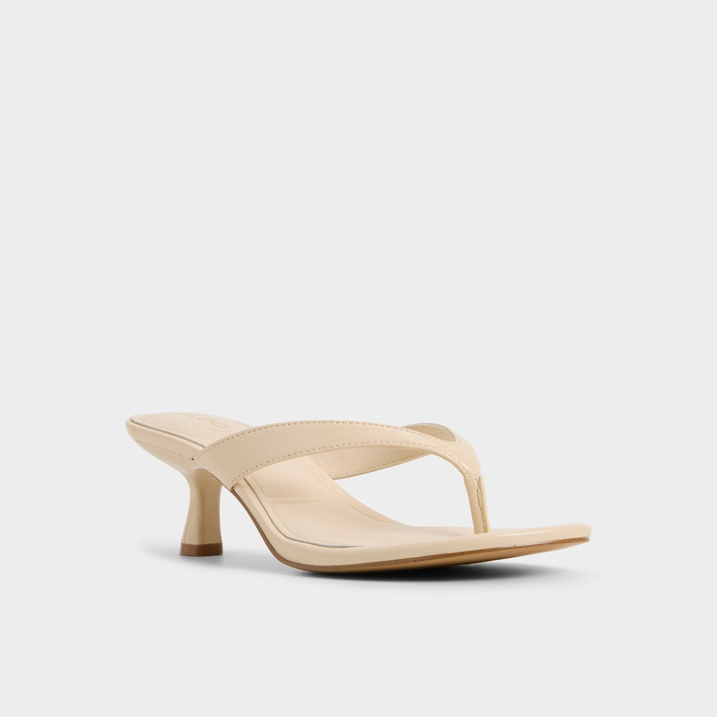 Jump in Cream - Heeled flip flop, Kitten heel | Aldo Trending