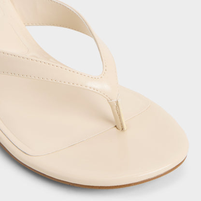 Jump in Cream - Heeled flip flop, Kitten heel | Aldo Trending