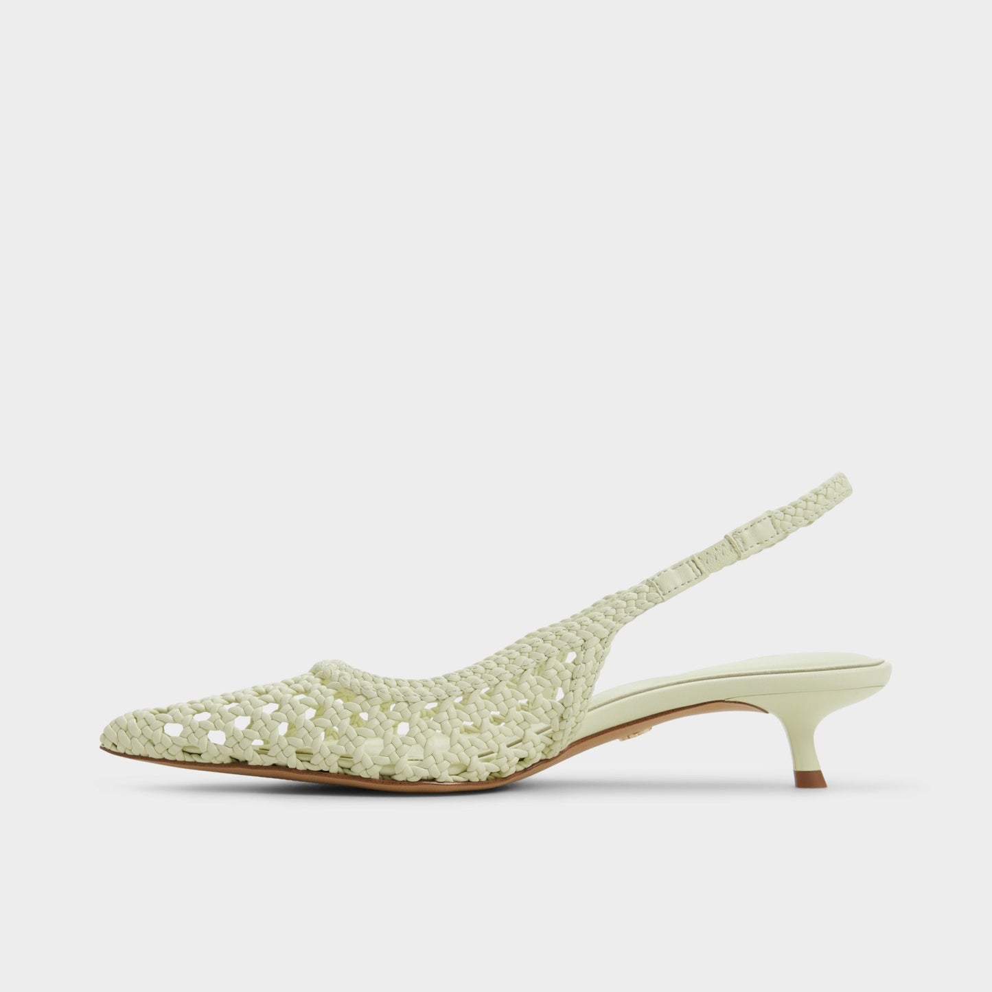 Violettia in Other Green - Sling back high heel, Kitten heel | Aldo Exclusive