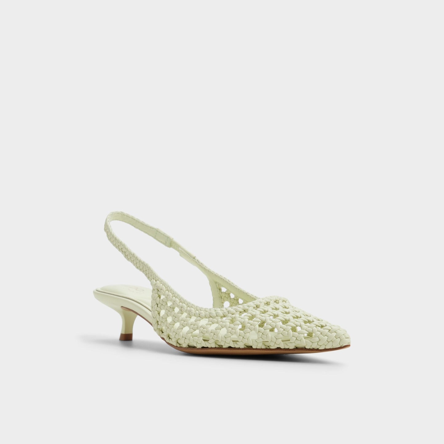 Violettia in Other Green - Sling back high heel, Kitten heel | Aldo Exclusive