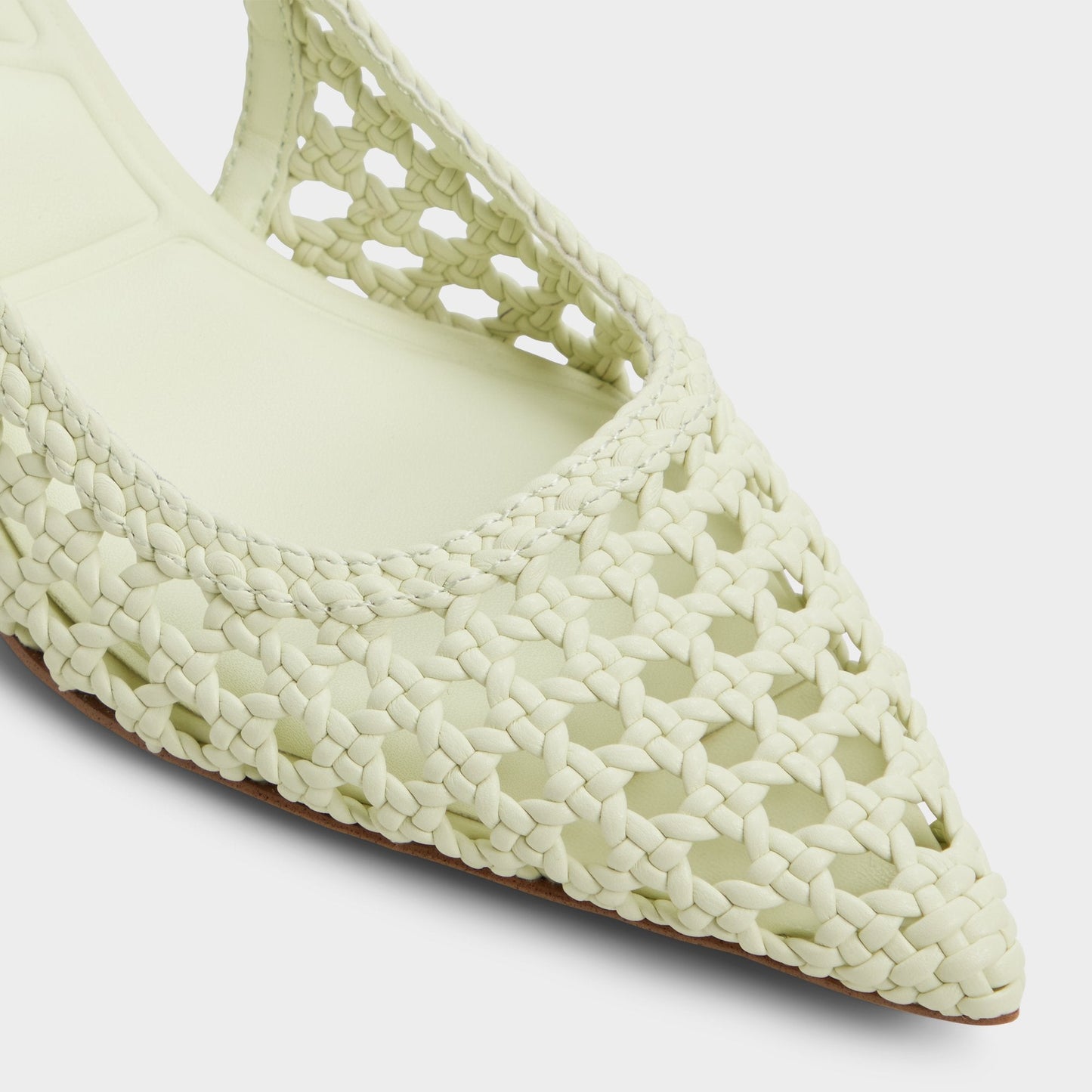 Violettia in Other Green - Sling back high heel, Kitten heel | Aldo Exclusive